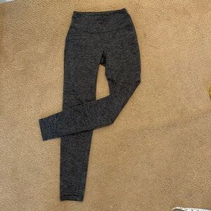 Athleta Black and Gray Leggings